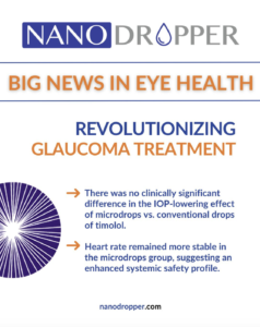 Glaucoma Breakthrough: Timolol Microdrops Reduce Waste and Improve Patient Safety